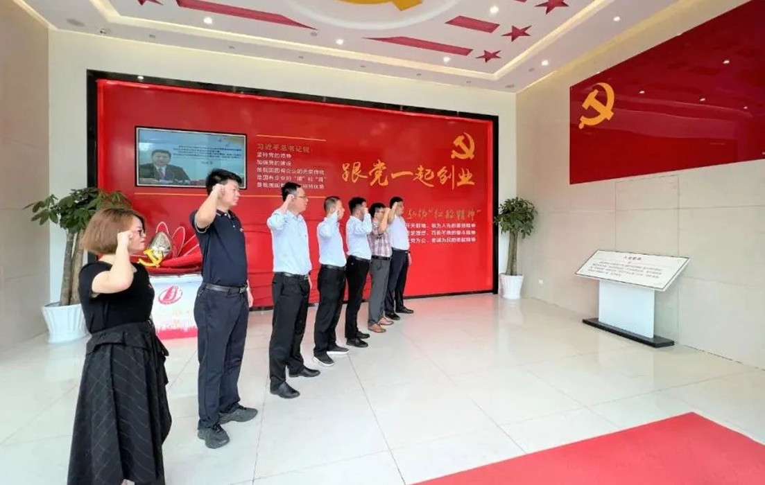科教城集团党委举行“两委”委员集体宣誓仪式
