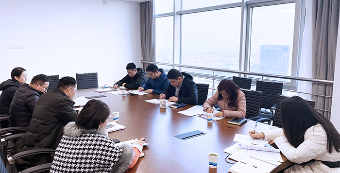 科教城集团到下属龙城公司调研指导2022年度经营业绩目标制定情况